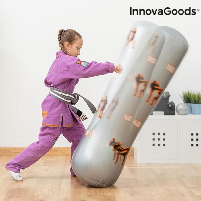 Saco de Boxeo de Pie Hinchable para Niños InnovaGoods IG814625 (Reacondicionado A+) 7