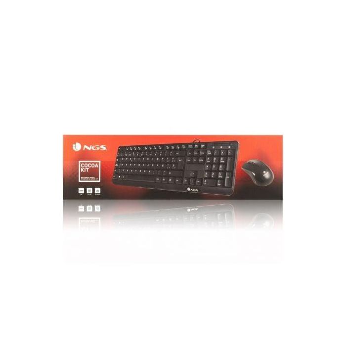 Teclado y Ratón NGS Cocoa KIT 3 Teclado y Ratón NGS Cocoa KIT 3
