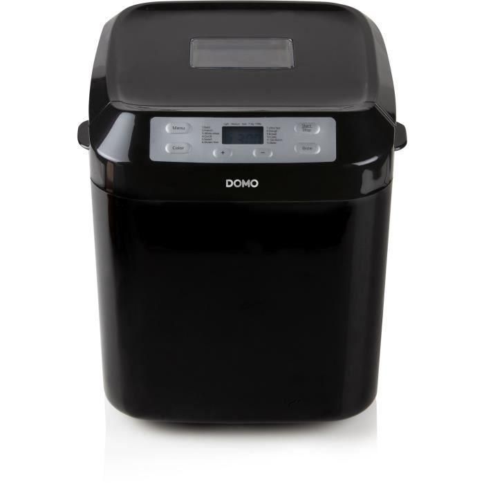 DOMO - Panificadora automática - B3974 - 12 programas - Temporizador programable hasta 13 horas - Negro 2 DOMO - Panificadora automática - B3974 - 12 programas - Temporizador programable hasta 13 horas - Negro 2