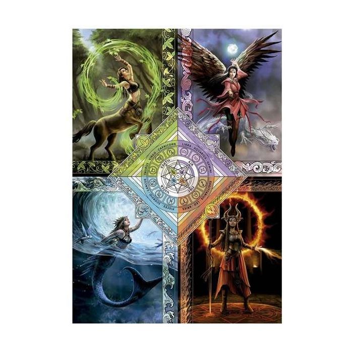 Puzzle 1500 piezas elemental magic star chart (anne stokes) 1 Puzzle 1500 piezas elemental magic star chart (anne stokes) 1