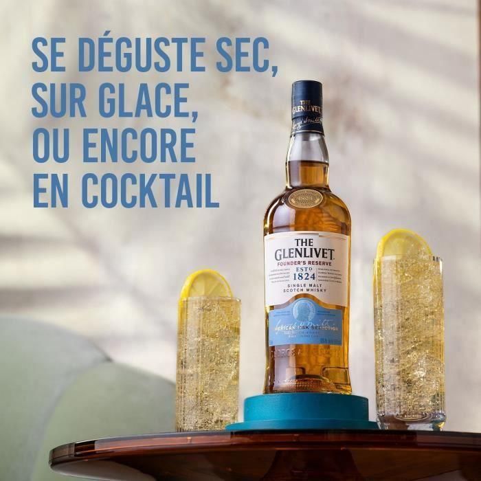 Glenlivet fundador reserva 70cl 40 ° 2 Glenlivet fundador reserva 70cl 40 ° 2