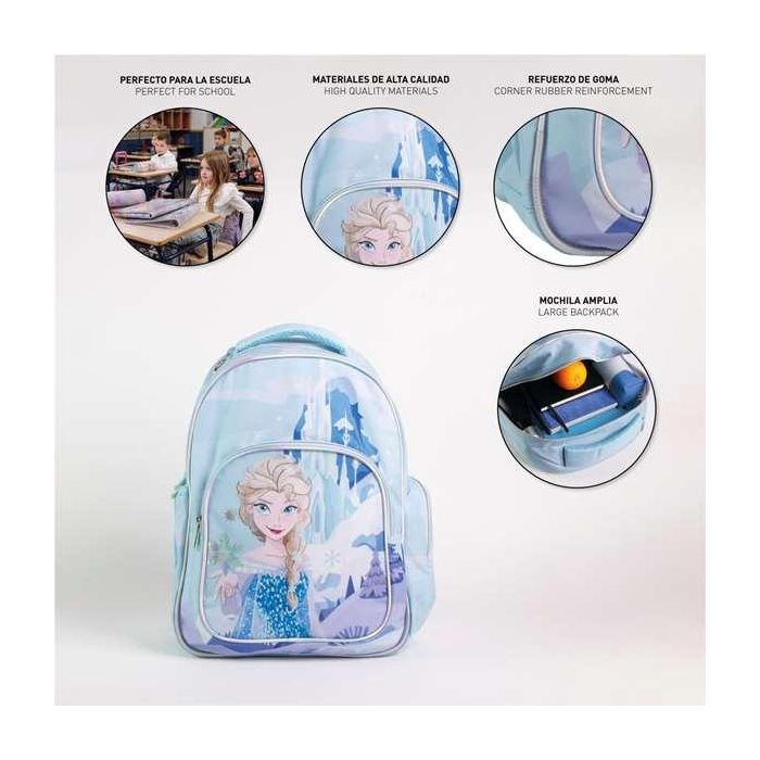 Mochila escolar mediana 42 cm frozen 3.3 x 4.2 x 42.0 cm 2 Mochila escolar mediana 42 cm frozen 3.3 x 4.2 x 42.0 cm 2