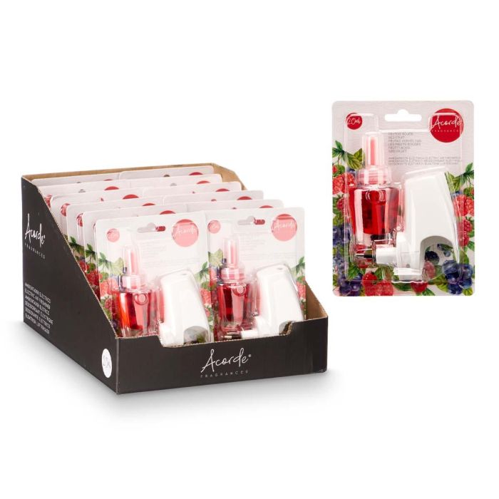 Ambientador Electrico 20Ml Frutos Rojos Arte Regal 5X12CM (24 Unidades) 2 Ambientador Electrico 20Ml Frutos Rojos Arte Regal 5X12CM (24 Unidades) 2