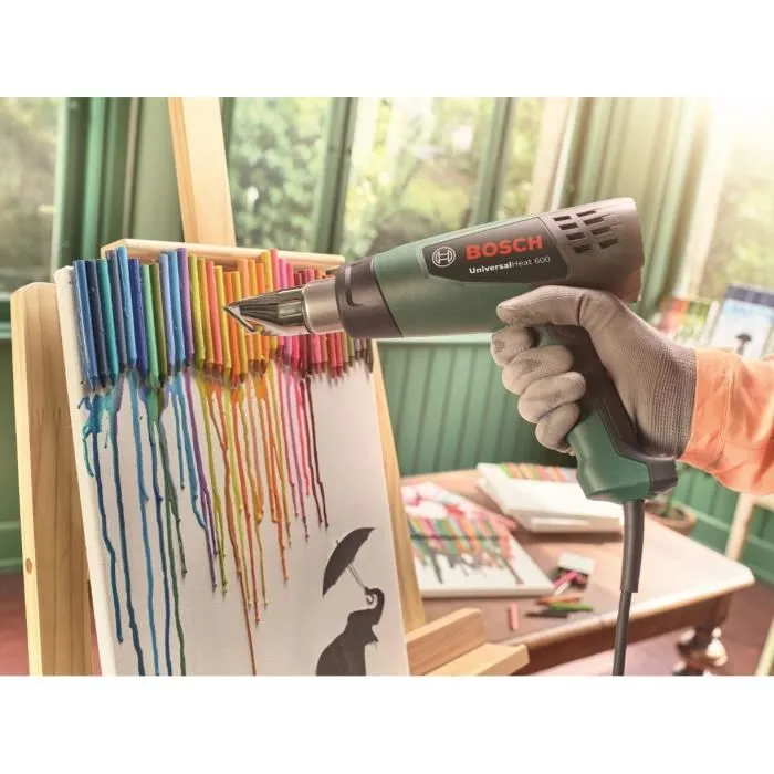 Bosch Pistola de Calor Universal Heat 600 con 2 Boquillas Adicionales 2