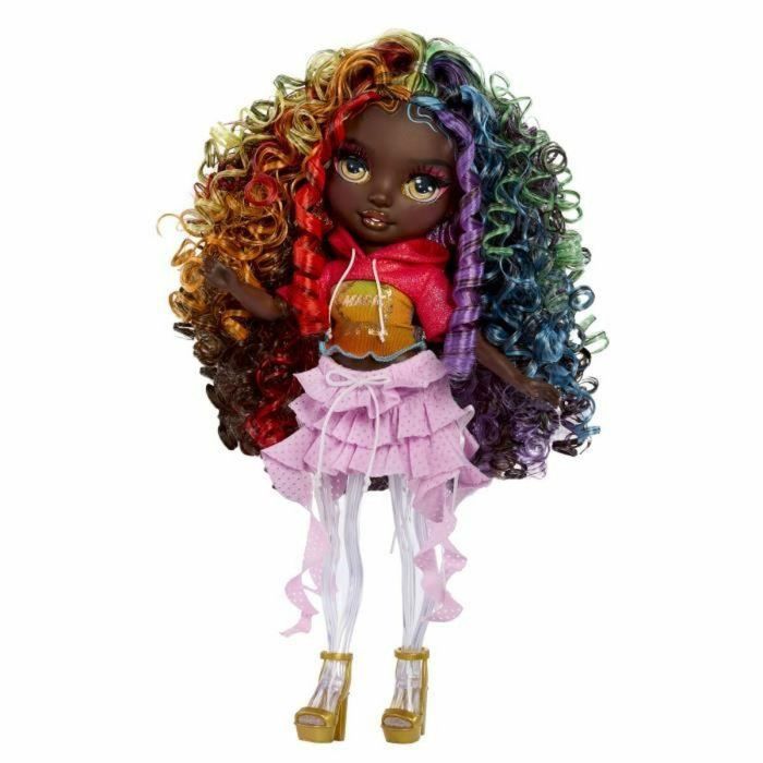 Rainbow High Muñeca de Moda Rainbow Shimmers con Slime - Iris LIT35051122432 11 Rainbow High Muñeca de Moda Rainbow Shimmers con Slime - Iris LIT35051122432 11