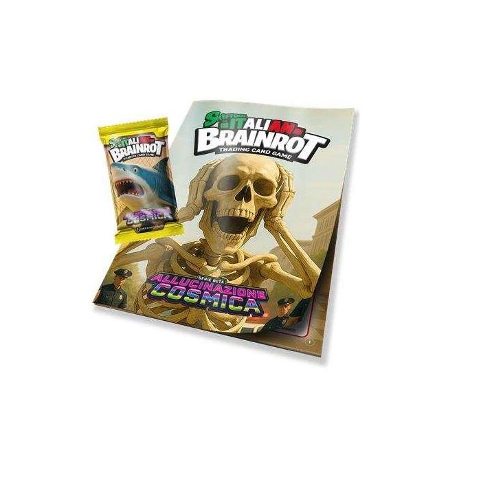 Brainrot Serie 2: Alucinación Cósmica - Sobre con 7 Cartas y Álbum de Cromos Coleccionables (Modelos Surtidos)