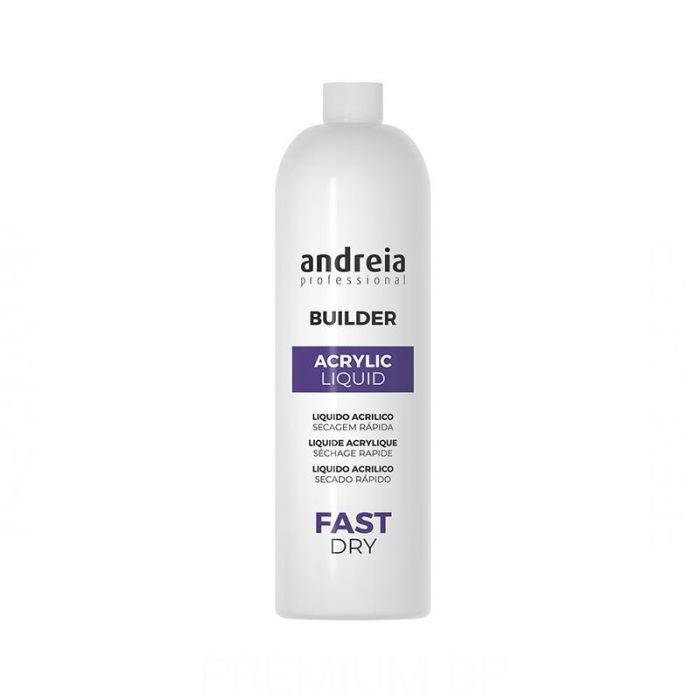 Andreia Liquido Acrilico Secado Rapido Professional Builder 1000 ml
