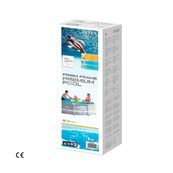 Piscina Desmontable Intex Prism Frame 4485 L (305 x 76 cm) Redonda 5 Piscina Desmontable Intex Prism Frame 4485 L (305 x 76 cm) Redonda 5