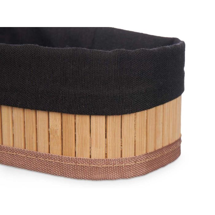 Set 3 Organizadores Bambu Negro 3 Tamaños Kipit 24x11x15cm (12 Unidades) 3 Set 3 Organizadores Bambu Negro 3 Tamaños Kipit 24x11x15cm (12 Unidades) 3