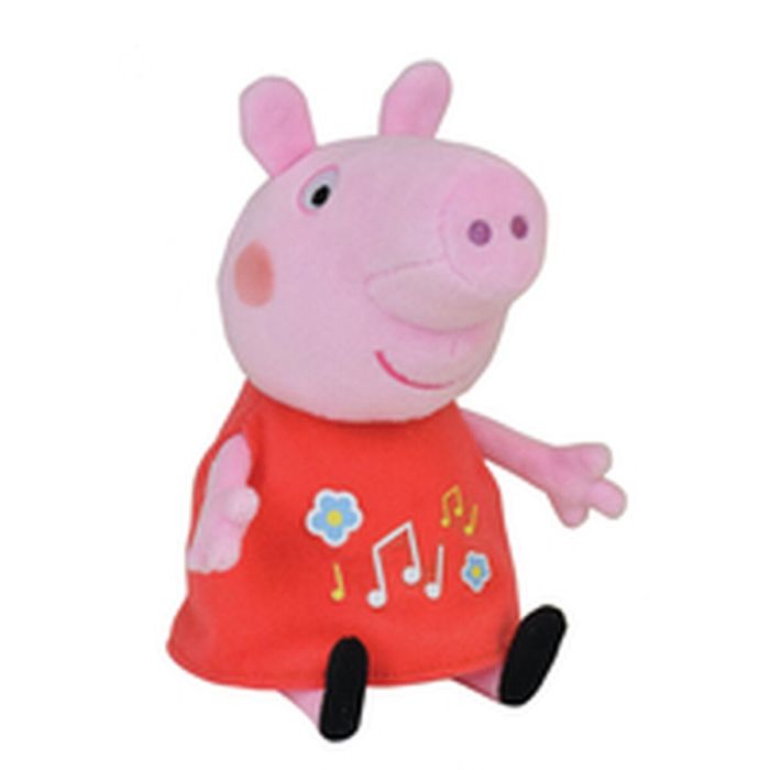 Peppa Pig Peluche Musical Jemini - Muñeco de Felpa Suave de 20 cm con Sonido Original de la Serie 7 Peppa Pig Peluche Musical Jemini - Muñeco de Felpa Suave de 20 cm con Sonido Original de la Serie 7