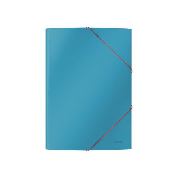 Carpeta De Gomas Y Solapas Leitz Cosy Carton A4 Azul (Set de 10)