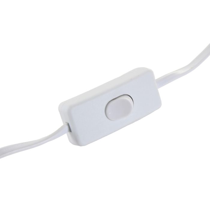Lampara Sobremesa Urban DKD Home Decor Crudo Blanco 28 x 50 x 28 cm (2 Unidades) 4 Lampara Sobremesa Urban DKD Home Decor Crudo Blanco 28 x 50 x 28 cm (2 Unidades) 4