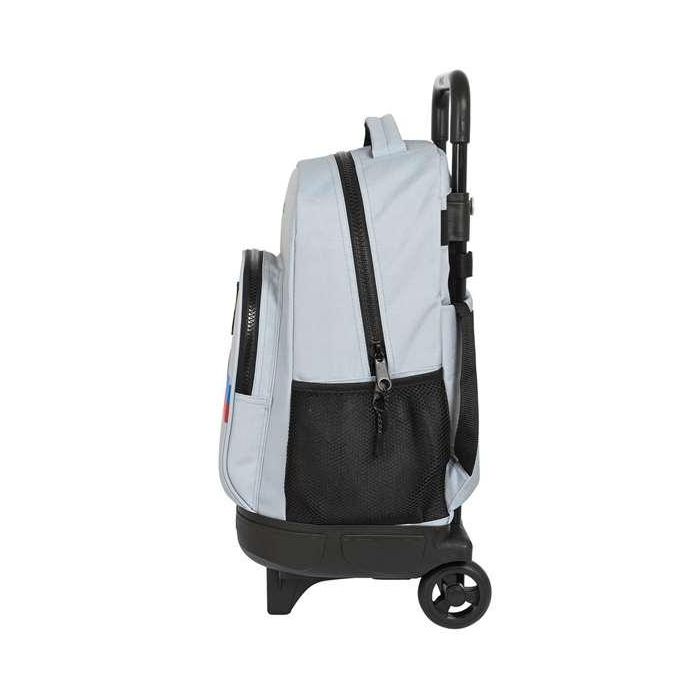 Mochila Escolar con Ruedas F.C. Barcelona Gris (33 x 45 x 22 cm) 2 Mochila Escolar con Ruedas F.C. Barcelona Gris (33 x 45 x 22 cm) 2