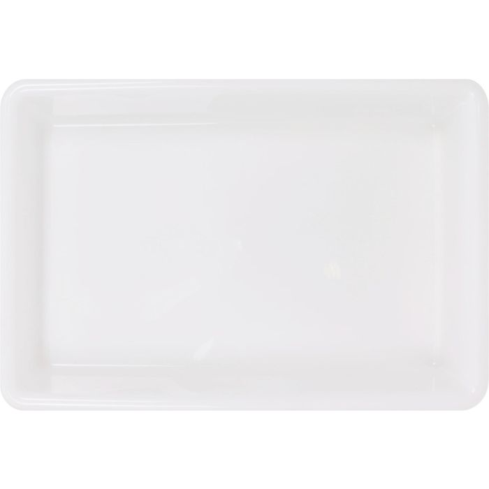 Cubeta Blanca 50x34x8 cm / 8.6L Bob - Dem (12 Unidades) 3 Cubeta Blanca 50x34x8 cm / 8.6L Bob - Dem (12 Unidades) 3