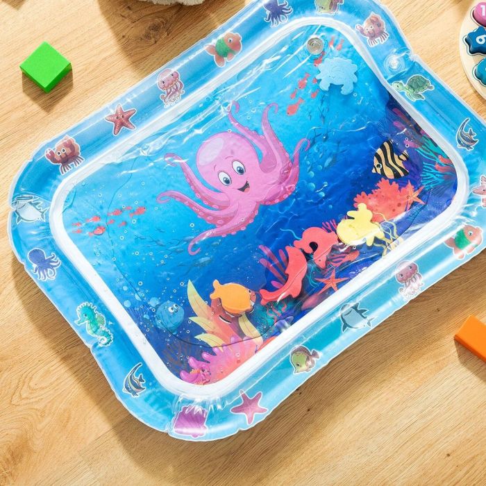 Alfombra de Juegos Inflable con Agua para Bebé Wabbly InnovaGoods