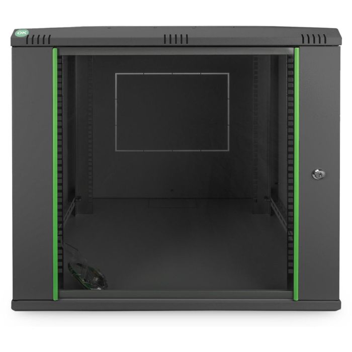DIGITUS Wandgehäuse Dynamic 12HE 607x600x600mm schwarz 2 DIGITUS Wandgehäuse Dynamic 12HE 607x600x600mm schwarz 2