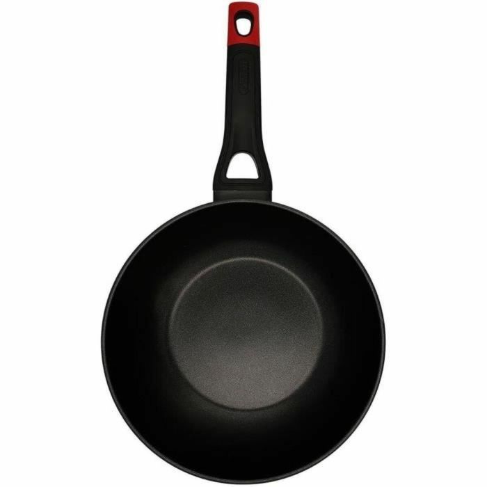 Sartén Wok Pyrex Negro Aluminio 1 Sartén Wok Pyrex Negro Aluminio 1