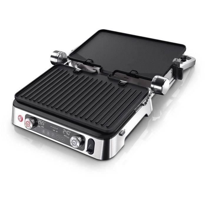 Braun AAAQQ27118 Multi Grill 9 Pro Parrilla Multifunción, 2200W, 3 Posiciones Calentamiento, Negro/Acero 1 Braun AAAQQ27118 Multi Grill 9 Pro Parrilla Multifunción, 2200W, 3 Posiciones Calentamiento, Negro/Acero 1