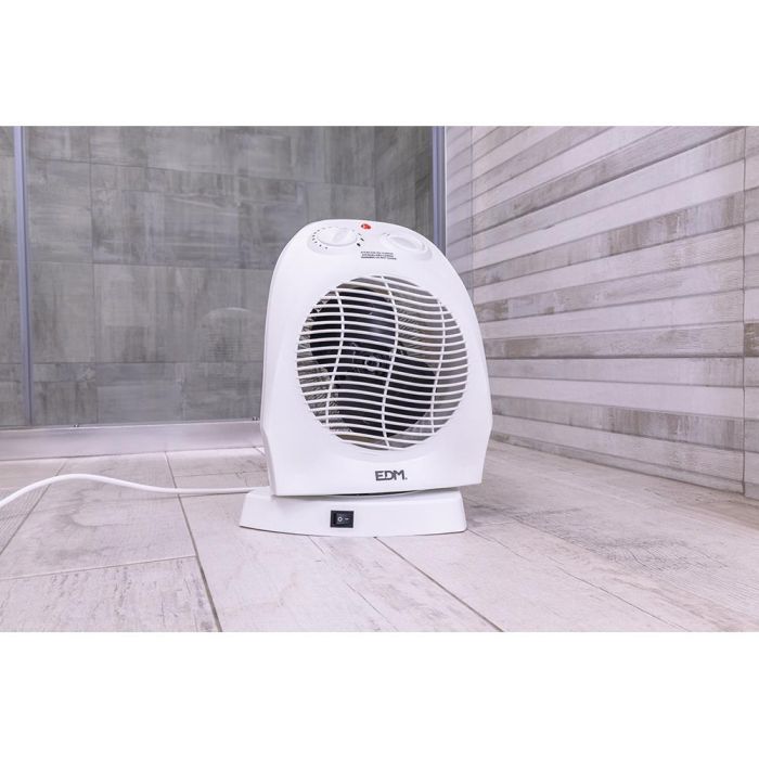 Edm Calefactor de suelo vertical oscilante 1000-2000W protección sobrecalentamiento posición aire fresco 2 Edm Calefactor de suelo vertical oscilante 1000-2000W protección sobrecalentamiento posición aire fresco 2