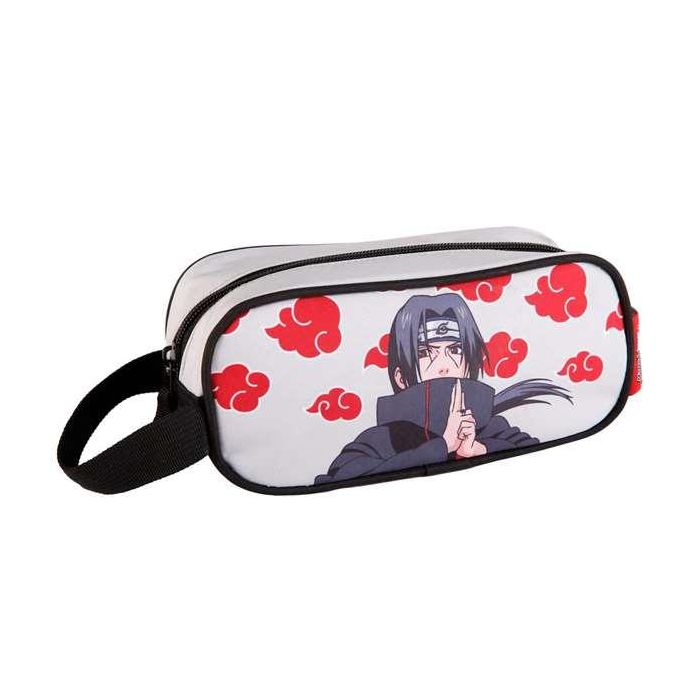 Toybags Portatodo Escolar Estuche Naruto Itachi Uchiha Gamer Case Textil Resistente y Organizador 10x24x8 cm para Niños +7 años 1