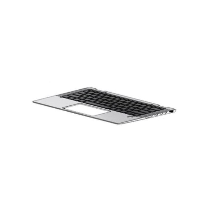 HP Keyboard/top cover (includes keyboard cable, top cover shielding, and magnets) HP Keyboard/top cover (includes keyboard cable, top cover shielding, and magnets)