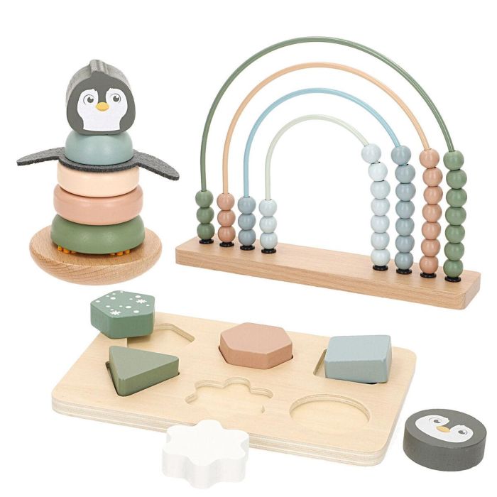 Juego de Madera Woomax 22 x 22 x 6 cm (2 Unidades) 6