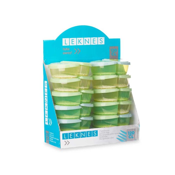 Tupper Fruta Piña Y Kiwi 1,2L Leknes 23X8CM (24 Unidades) 2 Tupper Fruta Piña Y Kiwi 1,2L Leknes 23X8CM (24 Unidades) 2
