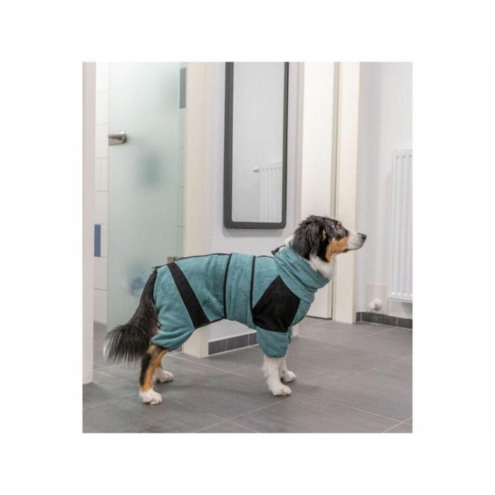 Albornoz para perro Trixie Azul M L M/L 8