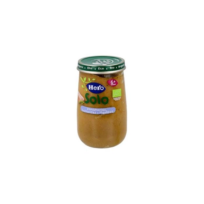 Hero Solo Zanahorias Guisantes Y Merluza 190 G** Hero Solo Zanahorias Guisantes Y Merluza 190 G**