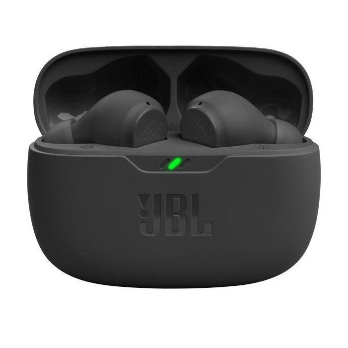 JBL Wave Beam Auriculares True Wireless Negros con Sonido Deep Bass, 32 Horas de Batería y Resistencia a Salpicaduras y Polvo 3
