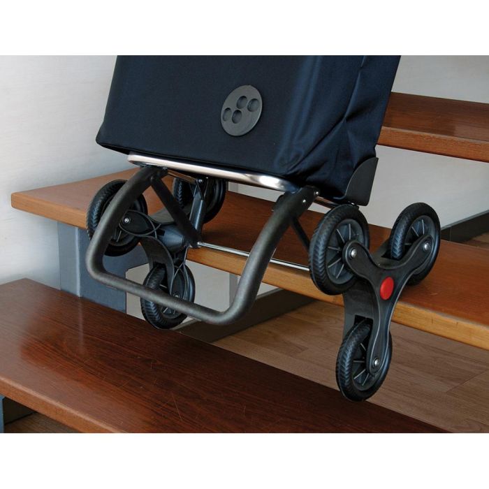 Rolser Carro de la Compra i-max mf 6 Marengo con 6 Ruedas Desmontables y Gran Capacidad 5