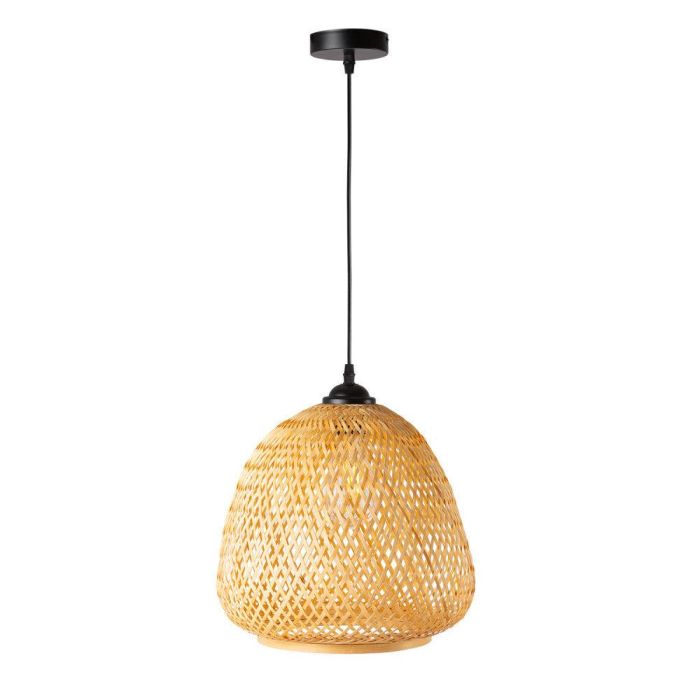 Lámpara Colgante Albacete de Ratán Natural Estilo Boho-Chic con Casquillo E27 para una Iluminación Versátil y Cálida - SKD-P80119 2
