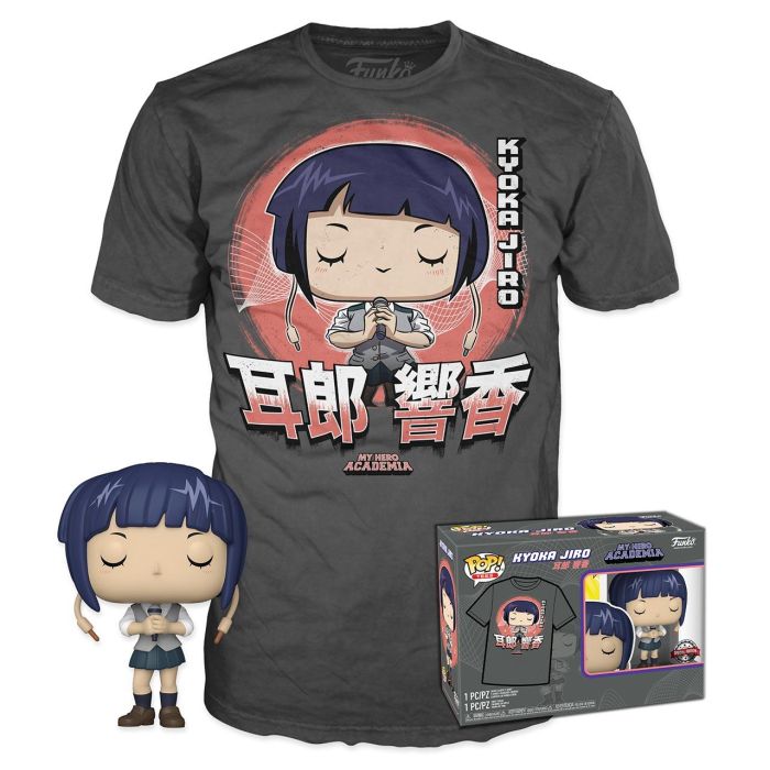 Funko Pop&Tee Jirou -My Hero Academy- Talla L 62362