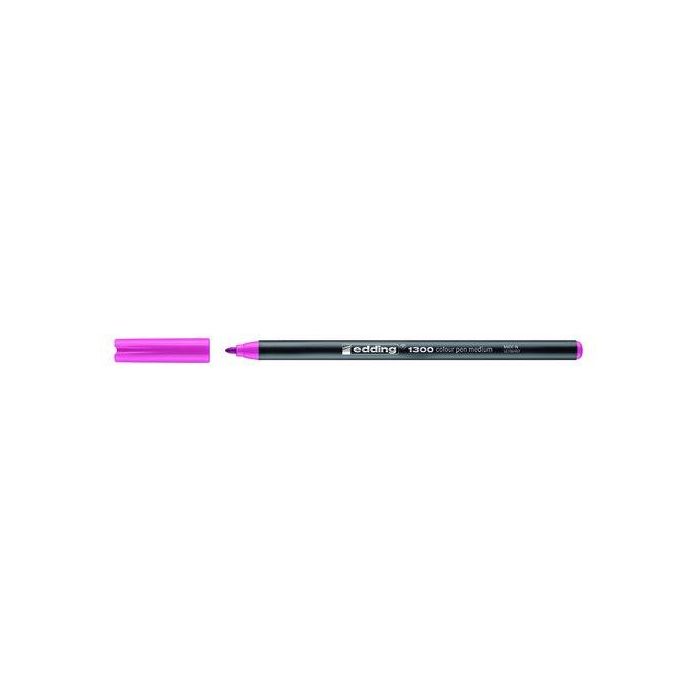 Rotulador Fibra Edding 1300 Rosa 10 unidades