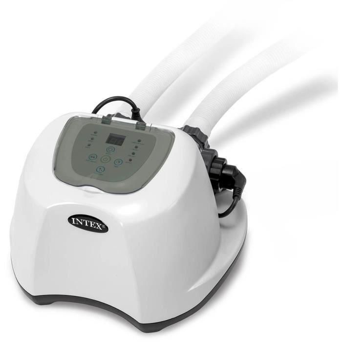 Intex Ecoesterilizador de Sal para Piscina hasta 26,5 m3 con Oxidación Electrocatalítica (OEC) Antialgas Antibacterias Programable 1
