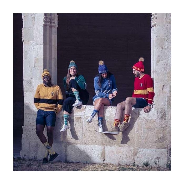 Cerdá Gorro de Invierno Tricot con Pompom de Harry Potter - Escudo Ravenclaw Azul Oscuro - Talla Única para Adultos 100% Acrílico 4 Cerdá Gorro de Invierno Tricot con Pompom de Harry Potter - Escudo Ravenclaw Azul Oscuro - Talla Única para Adultos 100% Acrílico 4