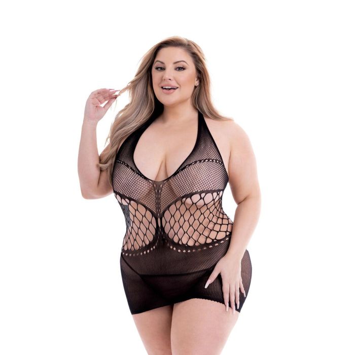Vestido Baci Lingerie Negro (Queen size) Vestido Baci Lingerie Negro (Queen size)
