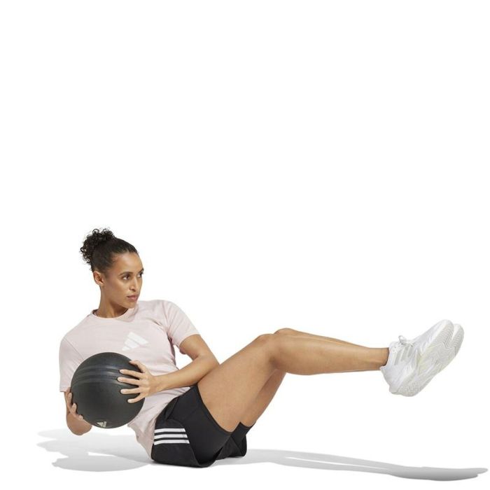 Pantalones Cortos Deportivos para Mujer Adidas Pacer Negro 13-14 Años 3