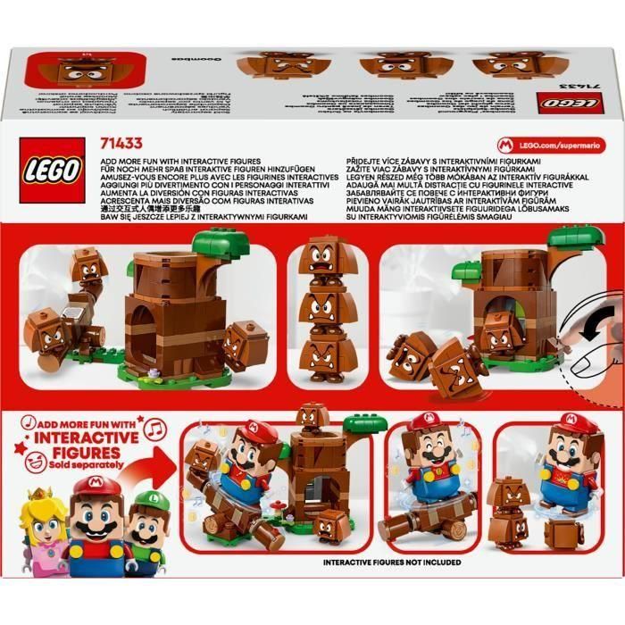LEGO 71433 Super Mario Parque Infantil Goombas Set de Construcción Colección Nintendo 4