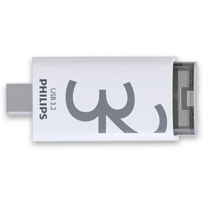 STICK Philips USB 3.2 32GB Click Series Gen 1 USB-C 1 STICK Philips USB 3.2 32GB Click Series Gen 1 USB-C 1