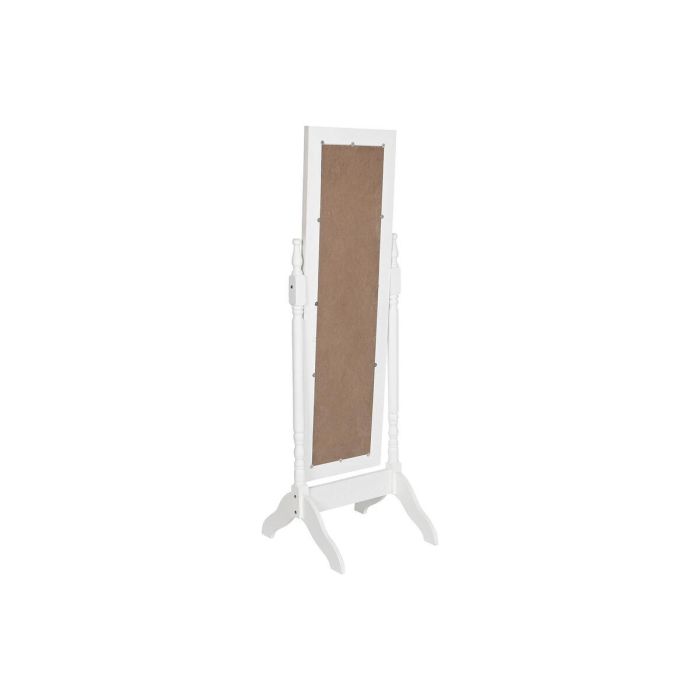 Espejo Vestidor Home ESPRIT Blanco 50 x 50 x 157 cm 4