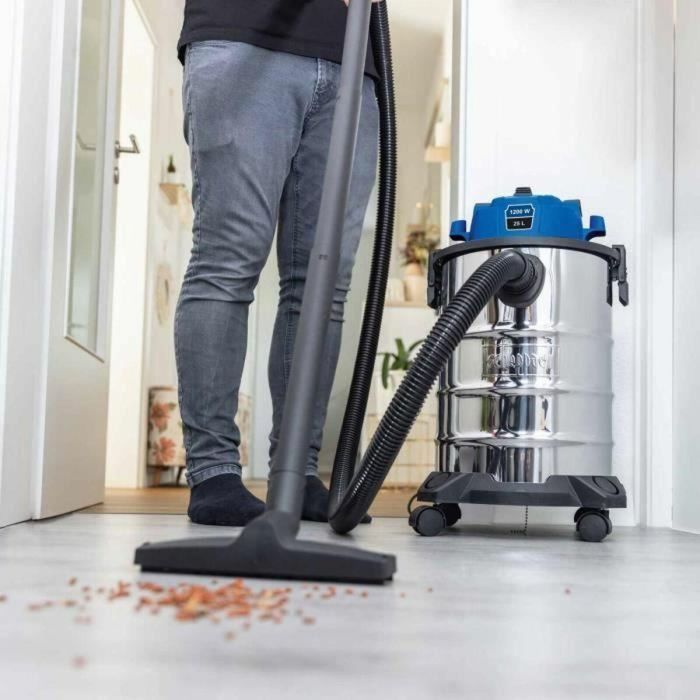 Scheppach SCH4046664256298 Aspiradora en seco y húmedo 1200 W Tanque de acero inoxidable 25 L 1 Scheppach SCH4046664256298 Aspiradora en seco y húmedo 1200 W Tanque de acero inoxidable 25 L 1