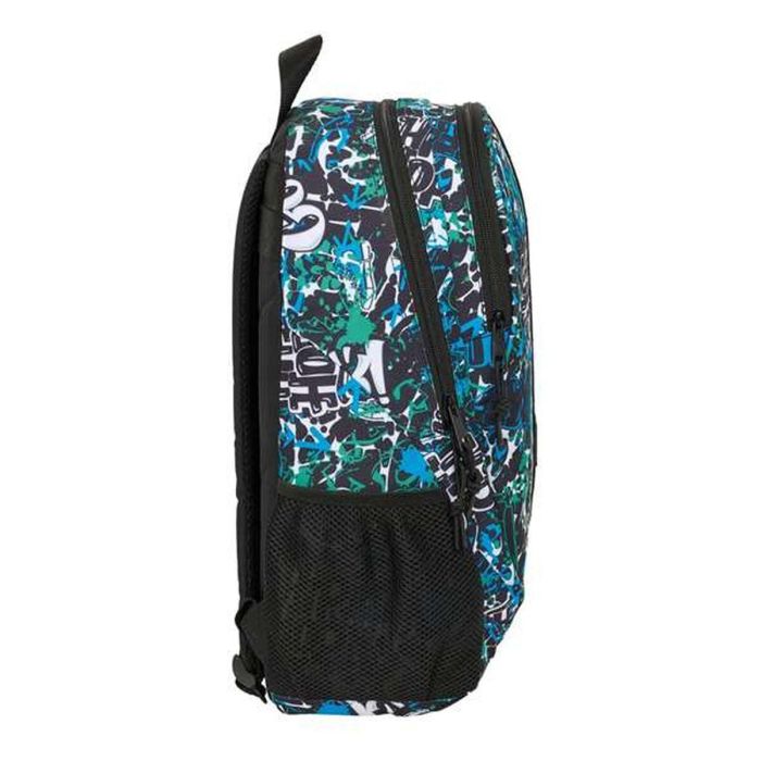 Mochila Escolar Safta Go 32 x 44 x 16 cm Grafiti 1