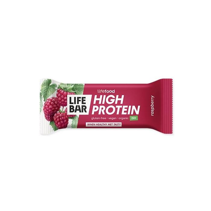 Lifebar High Protein Frambuesa Bio Lifebar High Protein Frambuesa Bio