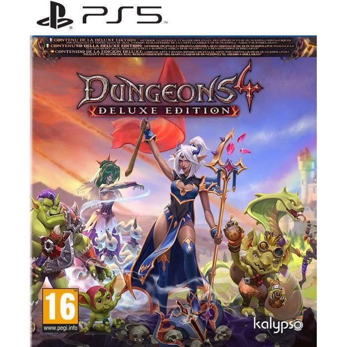 Dungeons 4 - Juego de PS5 - Edición Deluxe