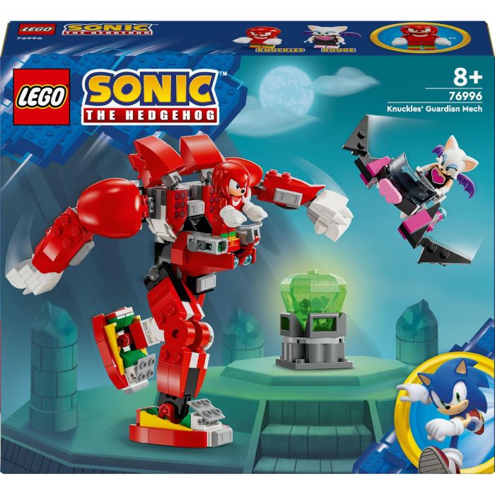 Lego 76996 Robot Guardián de Knuckles – Set de Construcción LEGO Sonic The Hedgehog, Juguete de Aventura para Niños +8 Años 0 Lego 76996 Robot Guardián de Knuckles – Set de Construcción LEGO Sonic The Hedgehog, Juguete de Aventura para Niños +8 Años 0