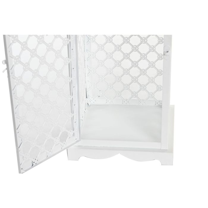 Farola Arabe DKD Home Decor Blanco 24 x 74 x 24 cm Set de 3 3