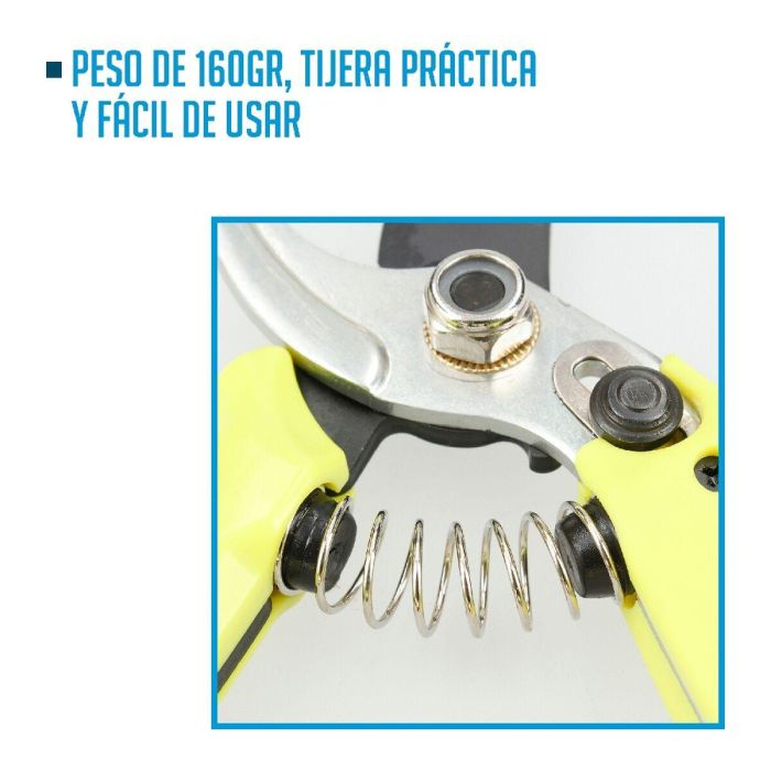 Tijeras de Jardineria Ferrestock BYPASS Amarillo 1