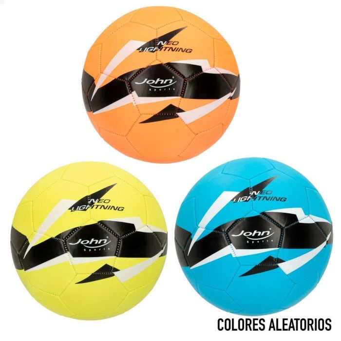 Balón de Fútbol John Sports World Star 5 Ø 22 cm Cuero Sintético (12 Unidades) 1 Balón de Fútbol John Sports World Star 5 Ø 22 cm Cuero Sintético (12 Unidades) 1