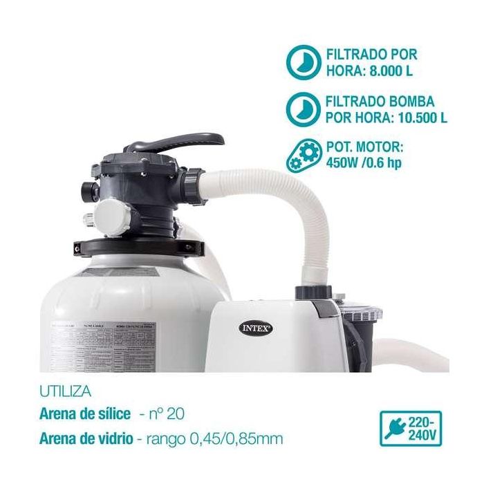 Depuradora para Piscina Intex 26648 2 Depuradora para Piscina Intex 26648 2